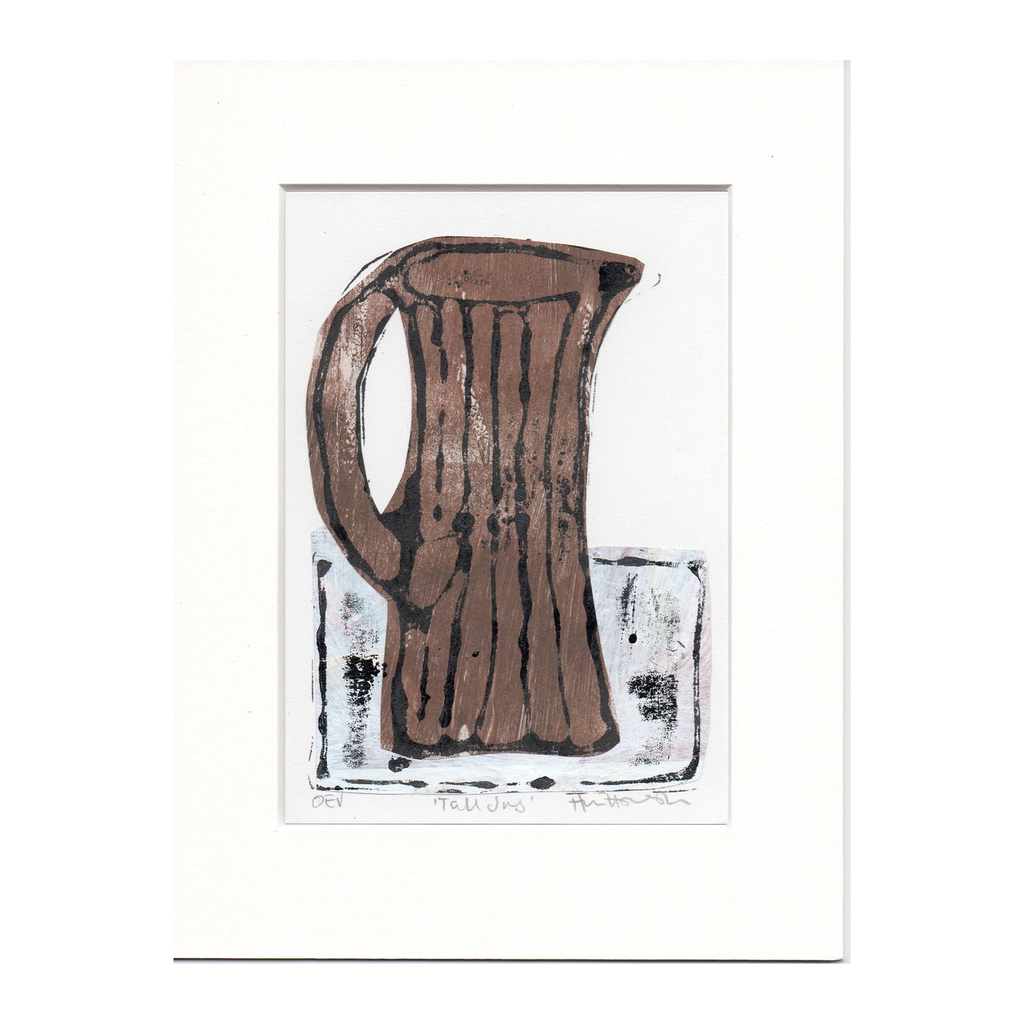 Tall Jug - Brown