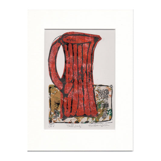 Tall Jug - Red