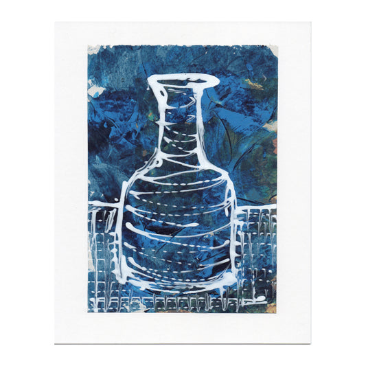 bottle form BLUE 2 shown un-framed